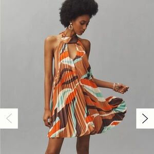 BRAND NEW ** Anthropologie Hutch pleated dress S